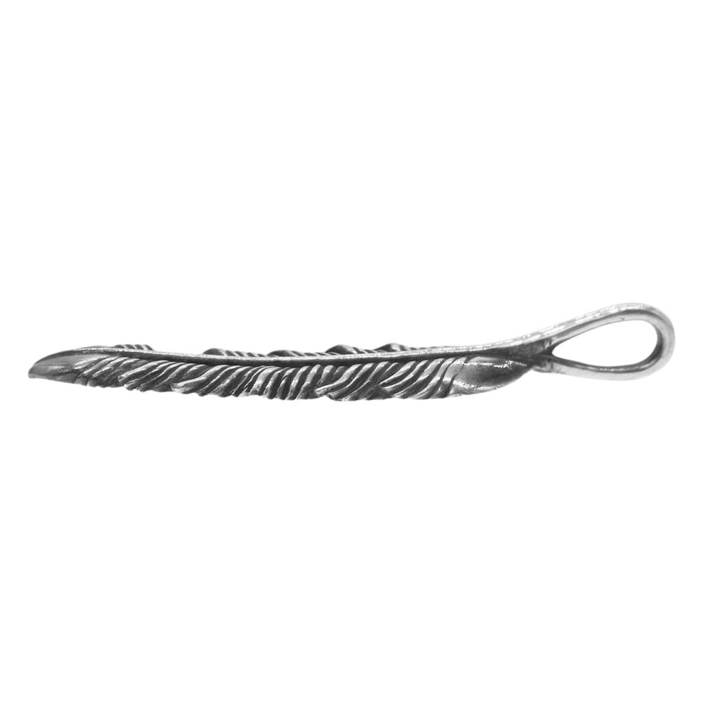 CATALONIA カタロニア フェザー ペンダント トップ 中【中古】