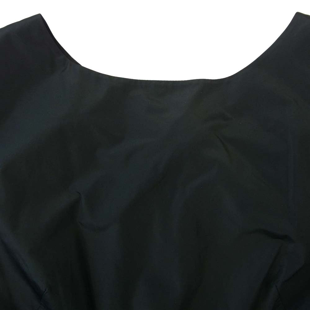 カルヴェン 国内正規品 バックオープン ノースリーブ ワンピース ブラック系 34【中古】
