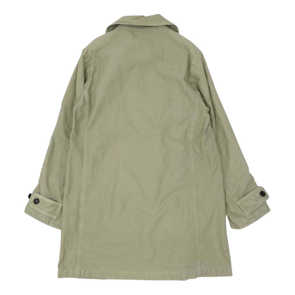 VISVIM ビズビム 16SS 0116105013014 HERGE COAT DMGD CHINO LT GREEN FIL EXCLUSIVE ダメージ チノ コート ライトグリーン系 １【中古】