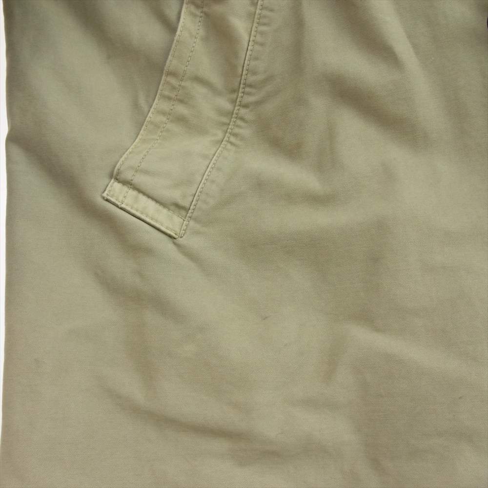 VISVIM ビズビム 16SS 0116105013014 HERGE COAT DMGD CHINO LT GREEN FIL EXCLUSIVE ダメージ チノ コート ライトグリーン系 １【中古】