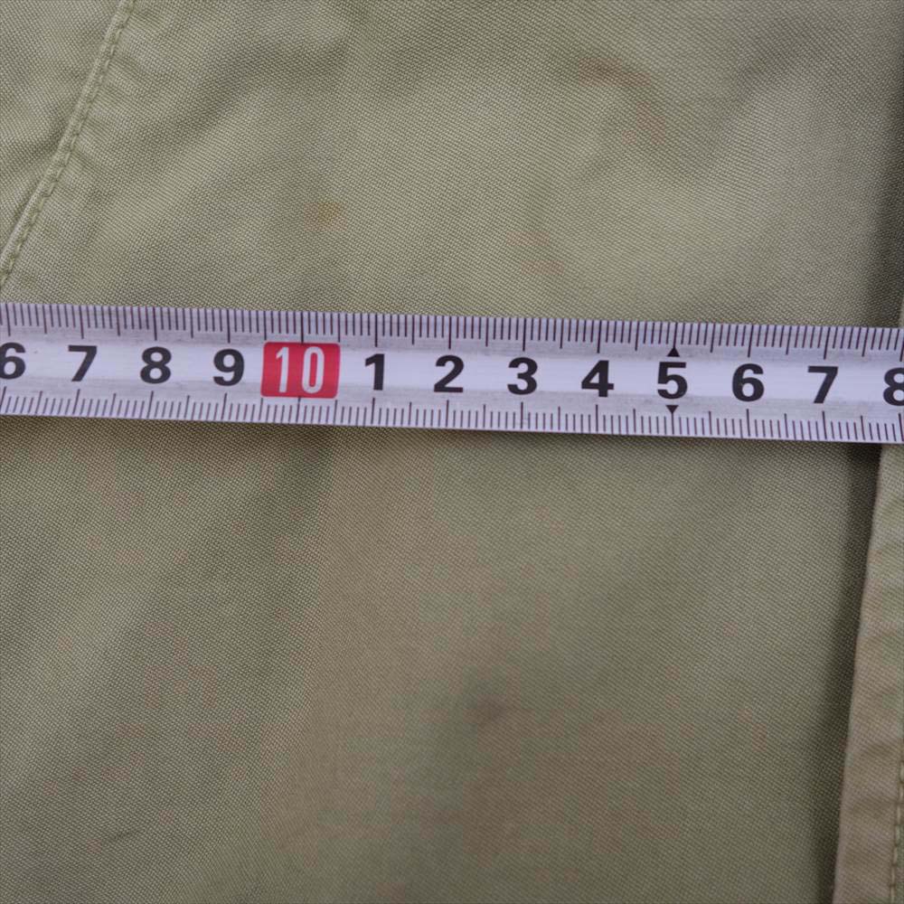 VISVIM ビズビム 16SS 0116105013014 HERGE COAT DMGD CHINO LT GREEN FIL EXCLUSIVE ダメージ チノ コート ライトグリーン系 １【中古】