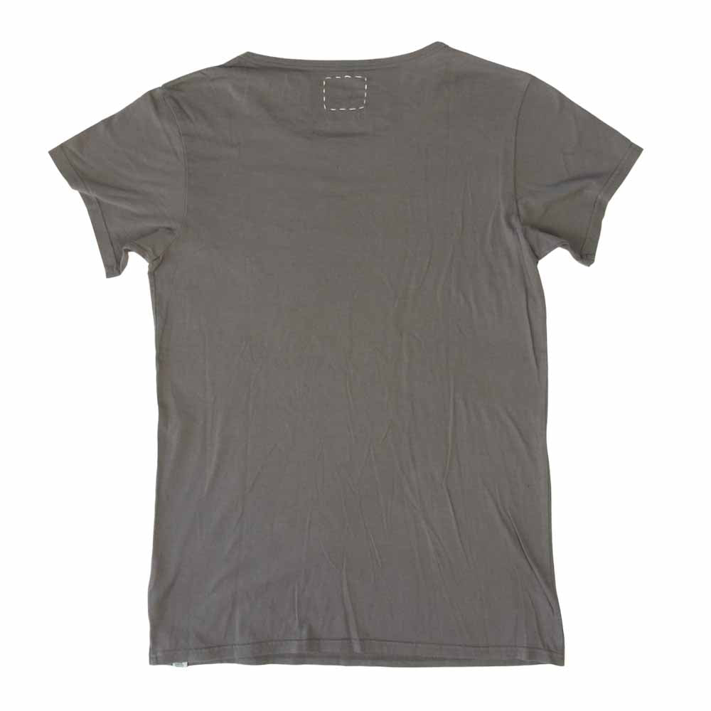 VISVIM ビズビム 14SS 0114105010004 D.SCOOP CREW S/S Tシャツ 半袖 グレー系 1【中古】