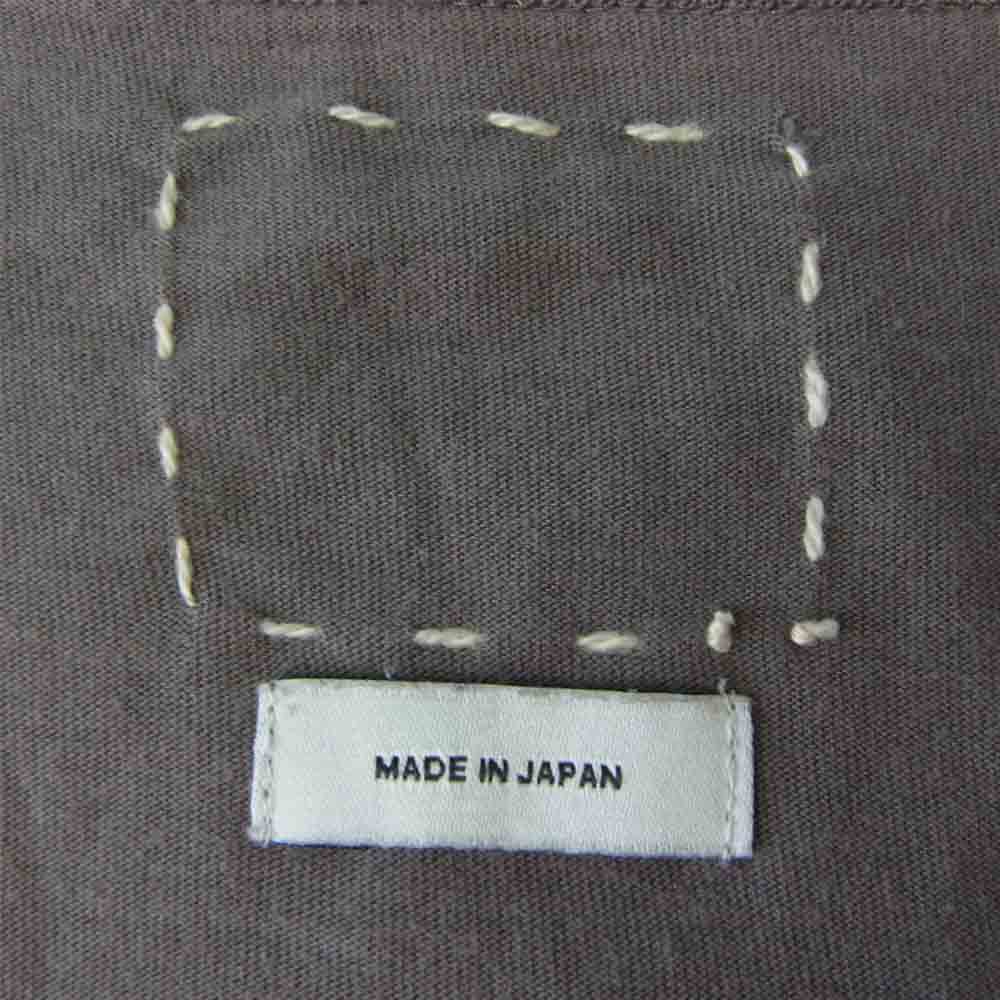 VISVIM ビズビム 14SS 0114105010004 D.SCOOP CREW S/S Tシャツ 半袖 グレー系 1【中古】