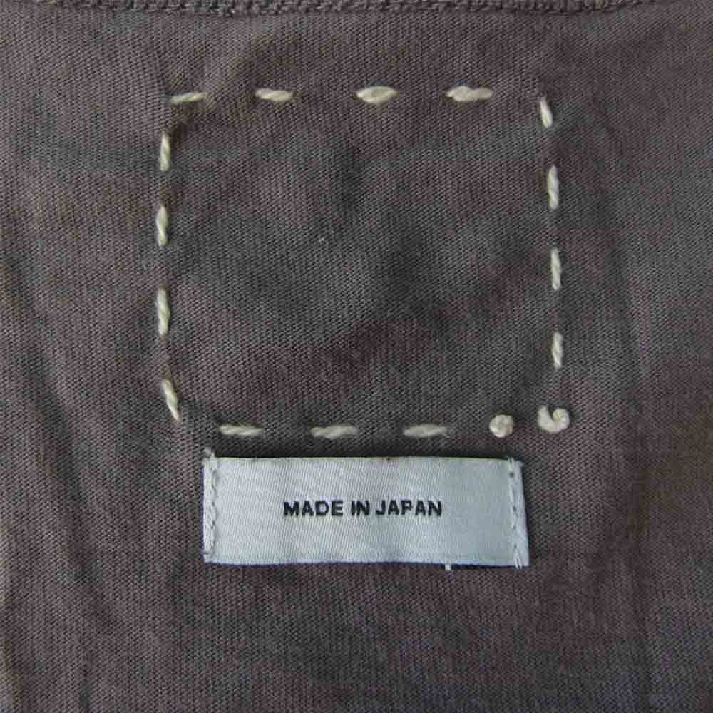 VISVIM ビズビム 14SS 0114105010005 D.SCOOP V-NECK S/S Tシャツ 半袖 グレー系 1【中古】
