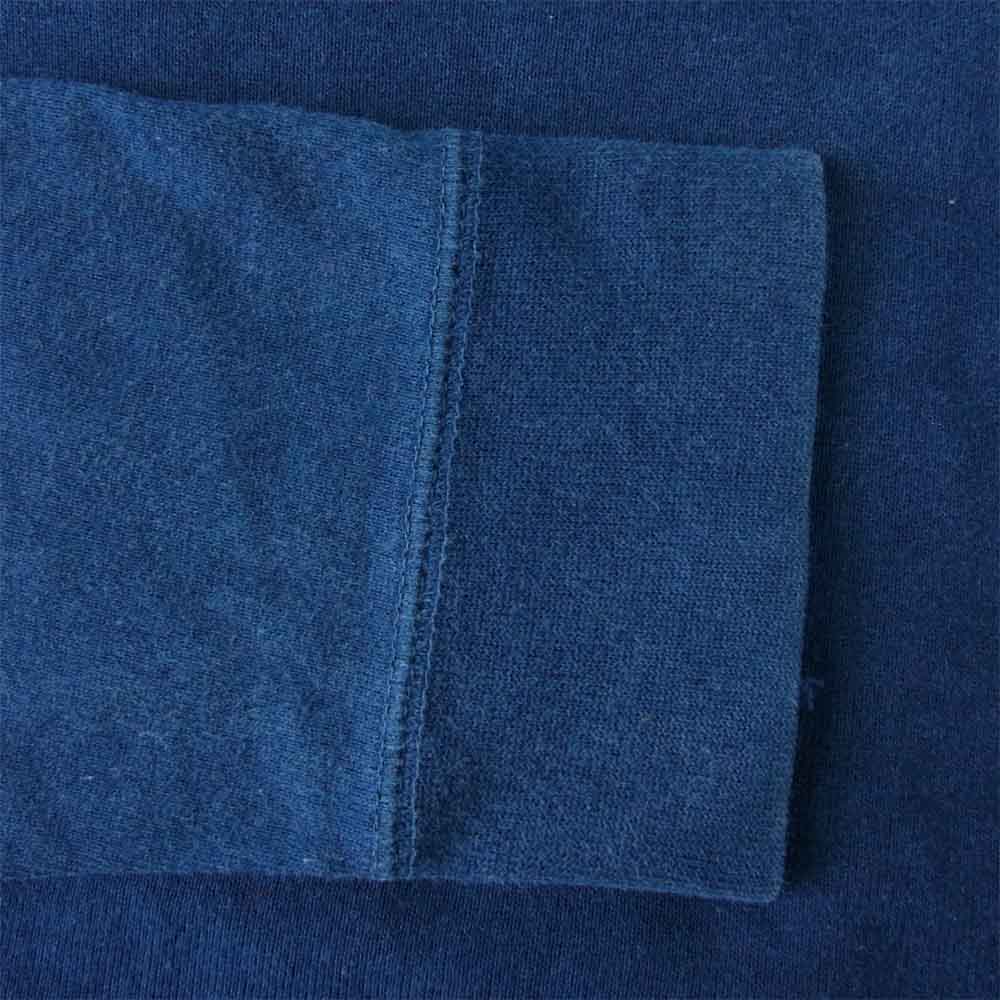 VISVIM ビズビム 0212905010011 ICT INDIGO CREW L/S ライト オンス スウェット 長袖 ネイビー系 1【中古】