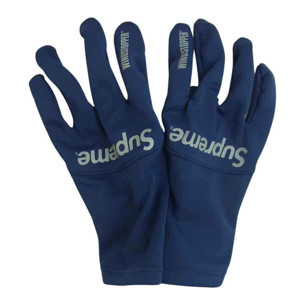 Supreme シュプリーム WINDSTOPPER Gloves ウィンドストッパー グローブ ネイビー系【新古品】【未使用】【中古】