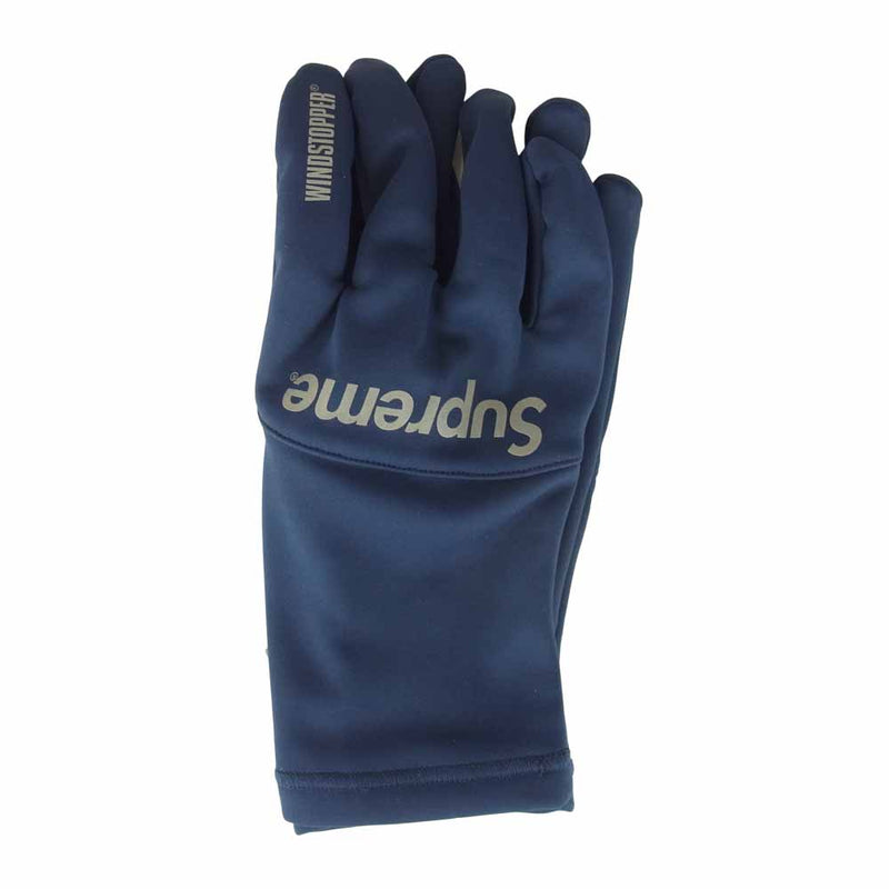 Supreme シュプリーム WINDSTOPPER Gloves ウィンドストッパー グローブ ネイビー系【新古品】【未使用】【中古】