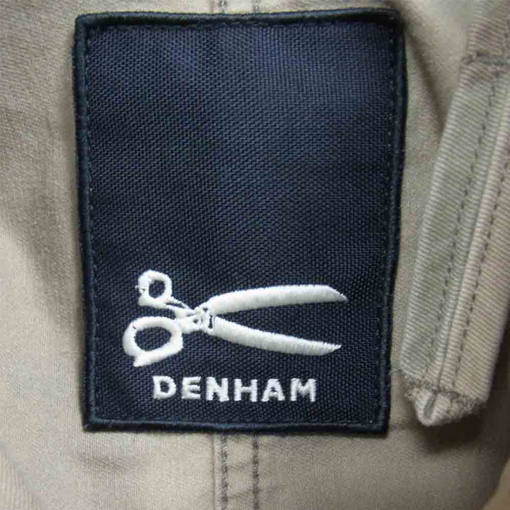 DENHAM デンハム 01-13-01-31-010 MAO LHC CAMO SHIRTS JACKET カモ コットンツイル ワーク ミリタリー ジャケット カーキ系 S【中古】