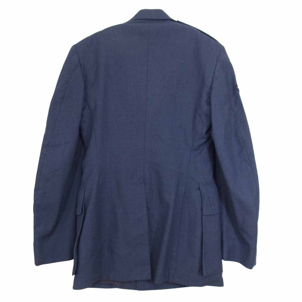 アメリカ軍 AIR FORCE オフィサー ジャケット ネイビー系 36L【中古】