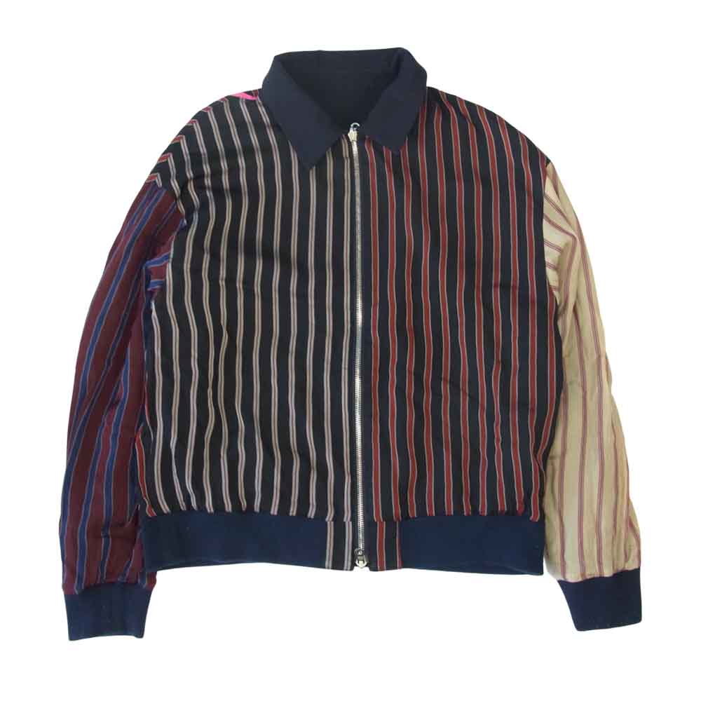 uniform experiment ユニフォームエクスペリメント UE-180024 SWING TOP BLOUSON スウィング トップ ブルゾン リバーシブル ネイビー系 1【中古】