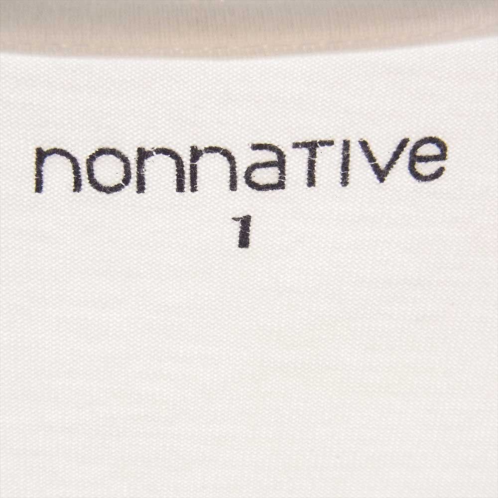 nonnative ノンネイティブ 17AW NN-T3203 COLOR YOUR LIFE TEE カラー ユアー ライフ Ｔシャツ 半袖 ホワイト系 1【中古】