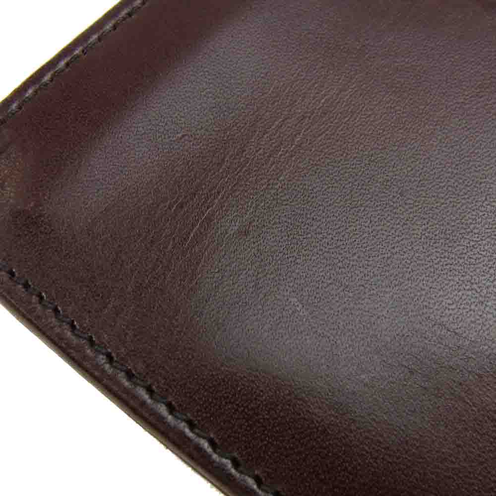カワキチコレクション レザー ロング ウォレット 長財布 ブラウン系【中古】
