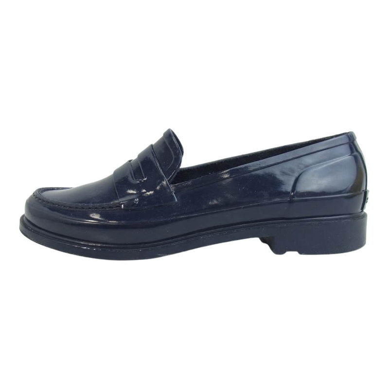 HUNTER ハンター WFF1006RGL ORIGINAL PENNY LOAFER オリジナル ペニー ローファー ネイビー系 UK6【中古】