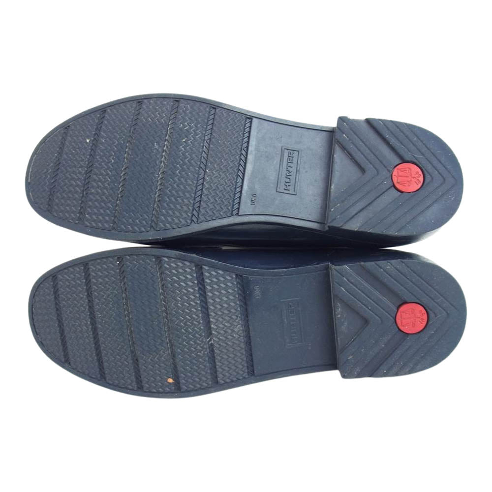 HUNTER ハンター WFF1006RGL ORIGINAL PENNY LOAFER オリジナル ペニー ローファー ネイビー系 UK6【中古】