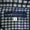 Levi's リーバイス 26454-0078 スリランカ製 MADE & CRAFTED メイドアンドクラフテッド 長袖 チェック シャツ ブルー系 S【中古】