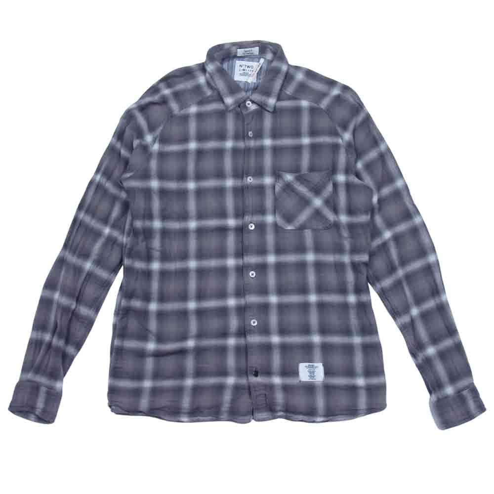 ベドウィン Checkshirts チェックシャツ シャツ グレー系 2【中古】