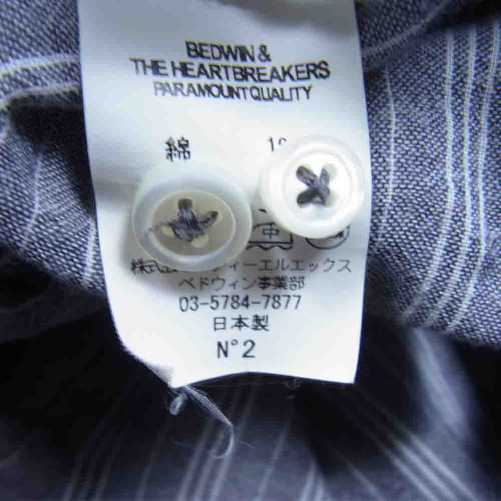 ベドウィン Checkshirts チェックシャツ シャツ グレー系 2【中古】