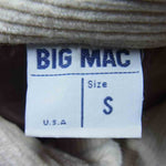 BIG MAC ビッグマック 193-1005 コーデュロイ ジャケット シャツ ベージュ系 S【中古】