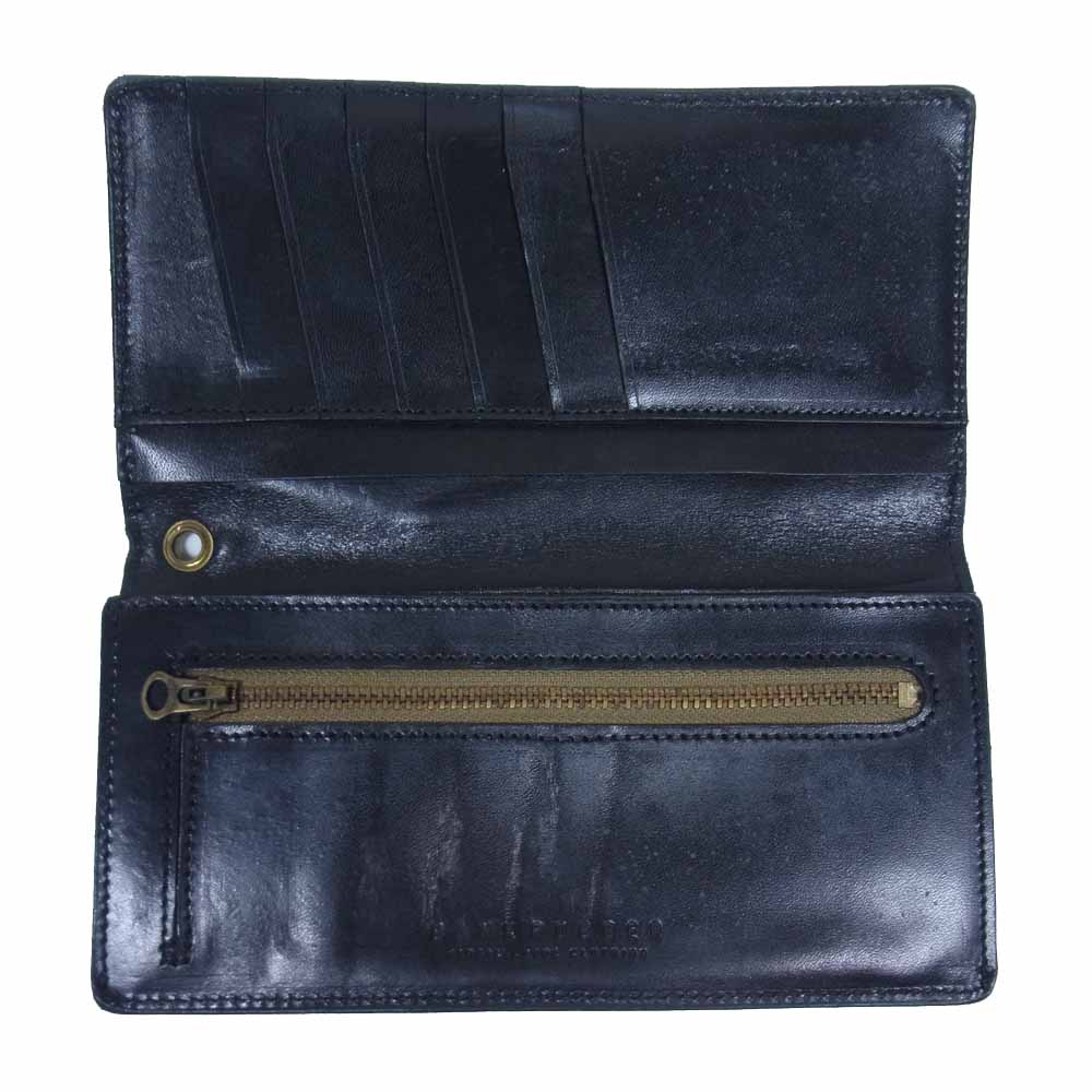 BANKROBBER バンクロバー 二つ折り 長財布 ブラック系【中古】