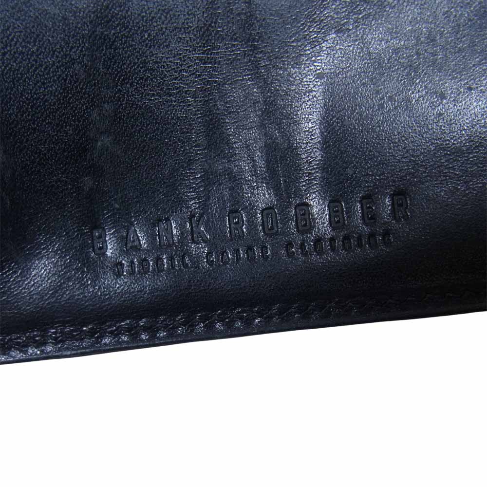 BANKROBBER バンクロバー 二つ折り 長財布 ブラック系【中古】