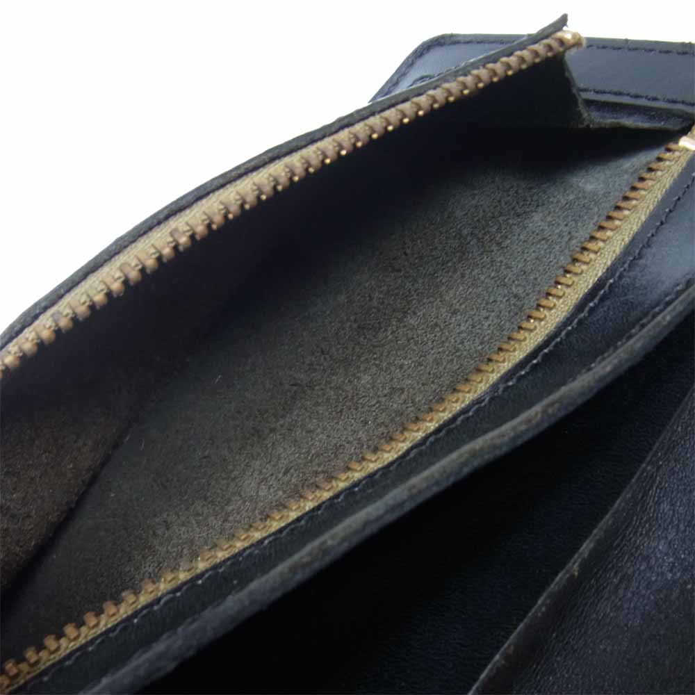 BANKROBBER バンクロバー 二つ折り 長財布 ブラック系【中古】
