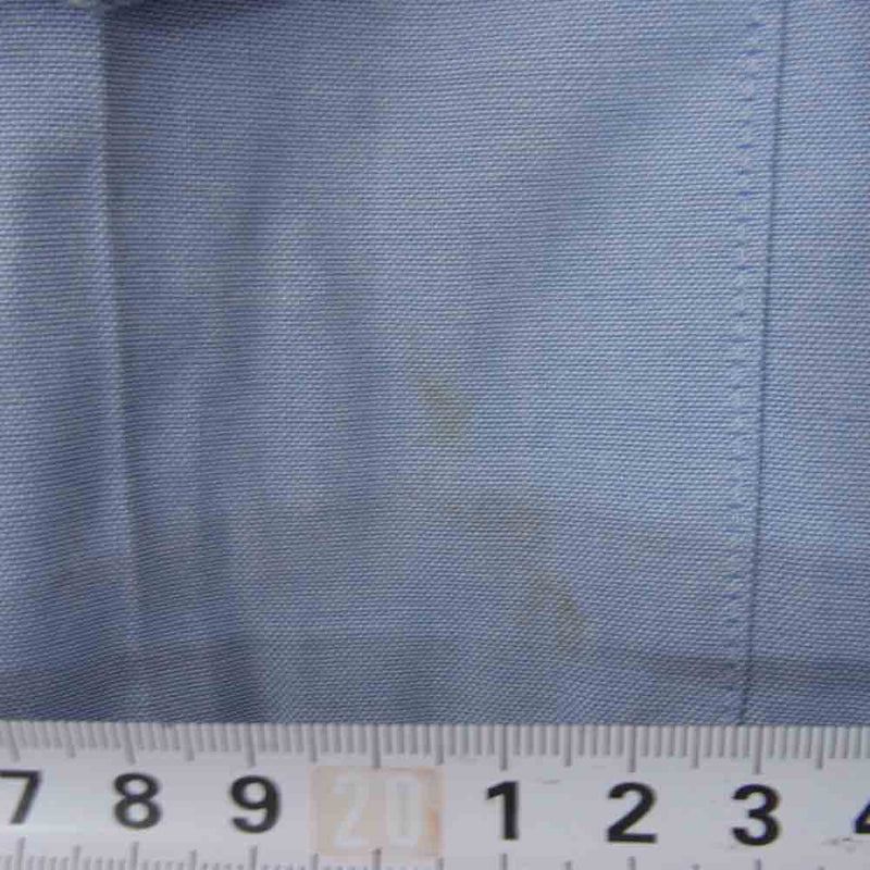 米軍 ビンテージ 90s DSCP USN ユーティリティ ワークシャツ ライトブルー系 XL【中古】