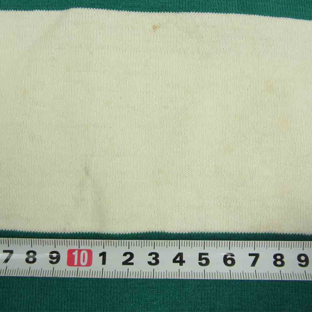 GAP ギャップ ビンテージ 00s USA製 ラガーシャツ ホワイト系 グリーン系 XL【中古】