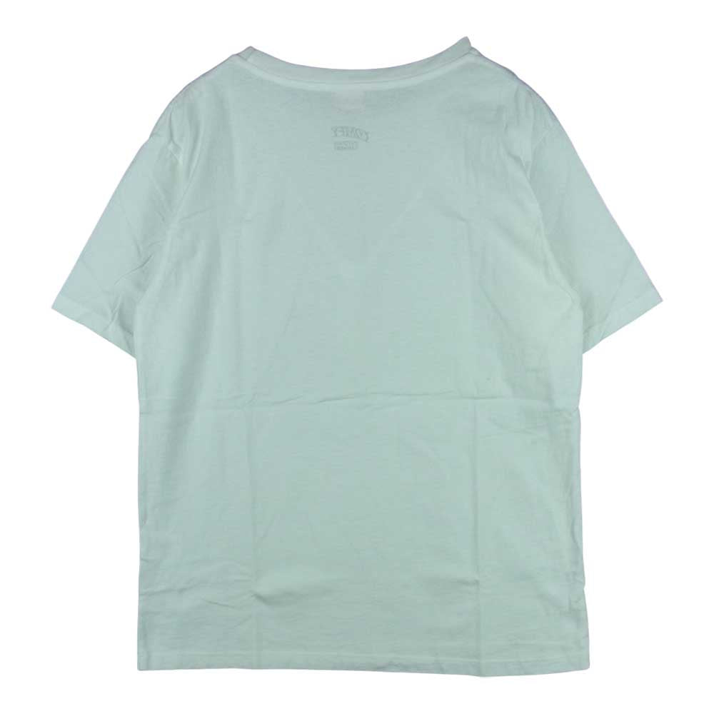 コンフィアウトドアガーメント プリント 半袖 Tシャツ アメリカ製 ホワイト系 S【中古】
