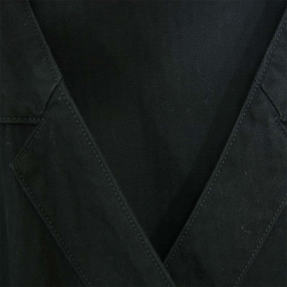 ブロカント 37-136S D.M.G ドミンゴ Medisan Dress ヘリンボーンコットン メディスンドレス ブラック系 2【中古】