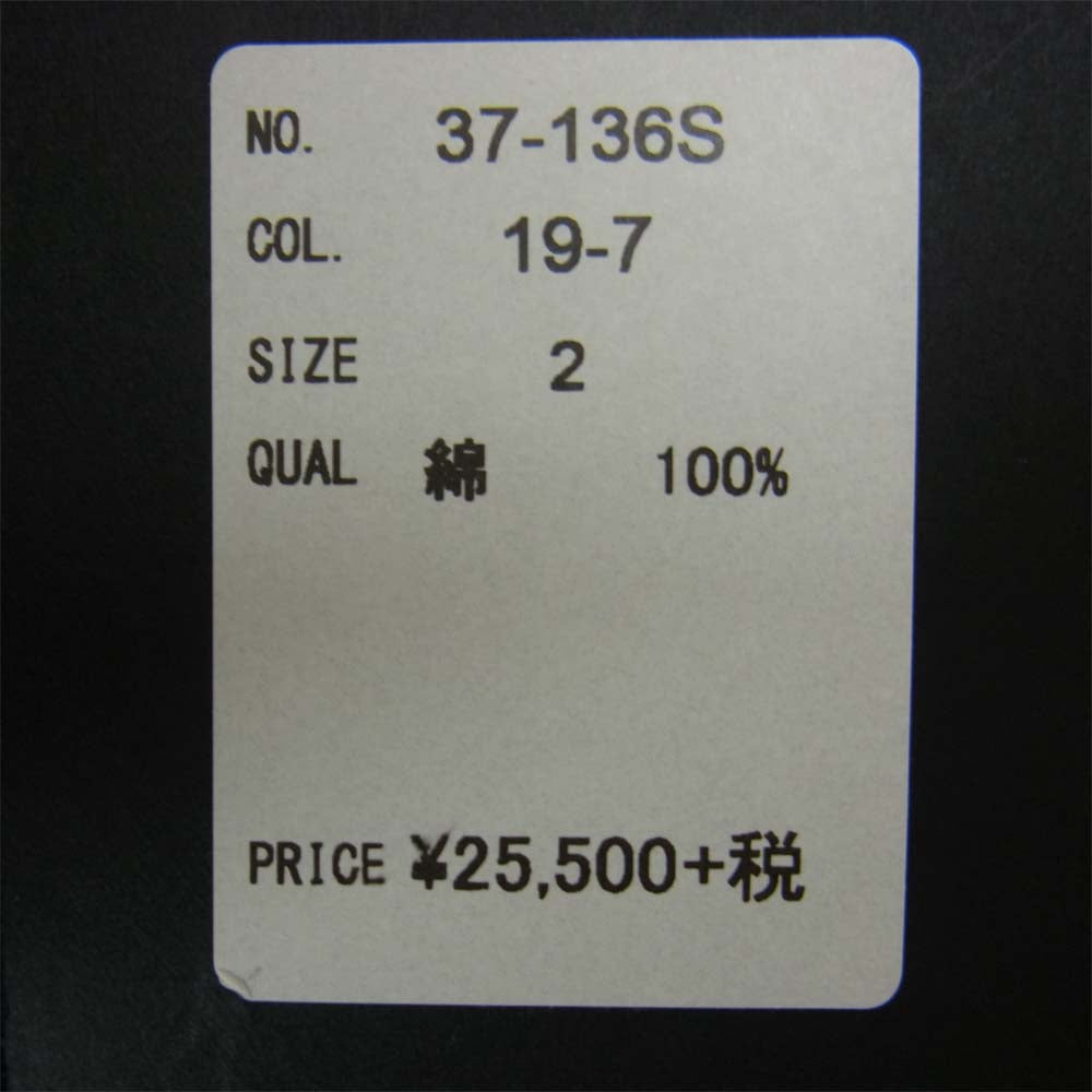 ブロカント 37-136S D.M.G ドミンゴ Medisan Dress ヘリンボーンコットン メディスンドレス ブラック系 2【中古】