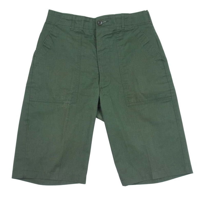 アメリカ軍 trousers utility shorts ベイカー ショーツ カーキ系 30【中古】