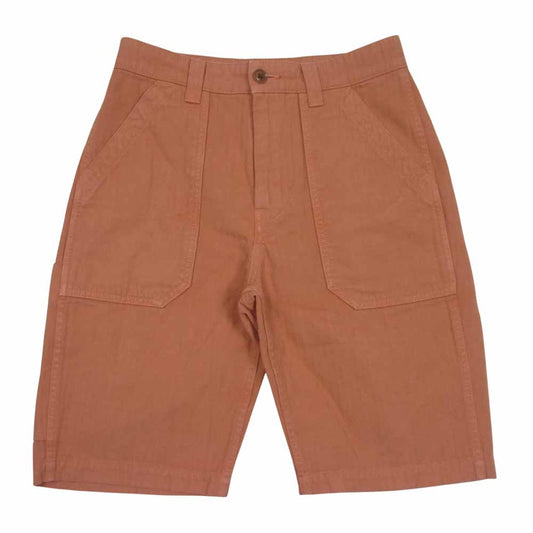 Nigel Cabourn ナイジェルケーボン 8050051045 ヘリンボーン ショーツ オレンジ系 28【中古】