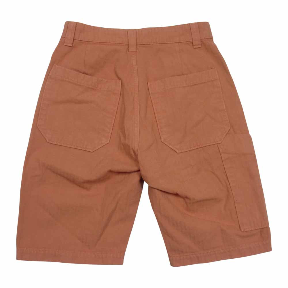 Nigel Cabourn ナイジェルケーボン 8050051045 ヘリンボーン ショーツ オレンジ系 28【中古】
