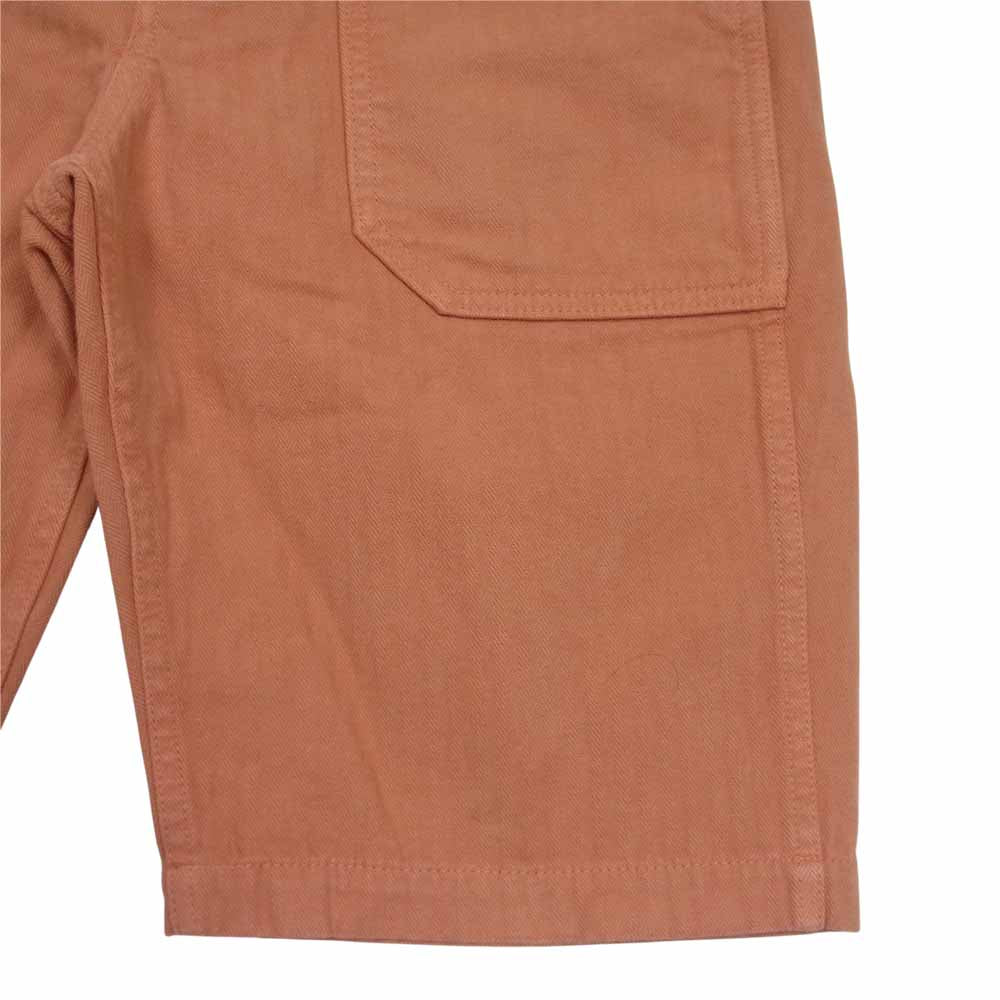 Nigel Cabourn ナイジェルケーボン 8050051045 ヘリンボーン ショーツ オレンジ系 28【中古】