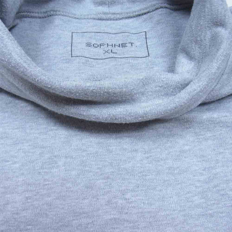 SOPHNET. ソフネット 14AW SOPH-145028 TURTLE NECK CUT SEWN タートルネック カットソー 長袖 Tシャツ グレー系 XL【中古】