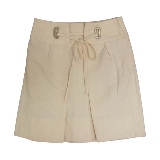 Chloe クロエ 7SJU27-7S058 国内正規品 フランス製 スカート オフホワイト系 36【中古】