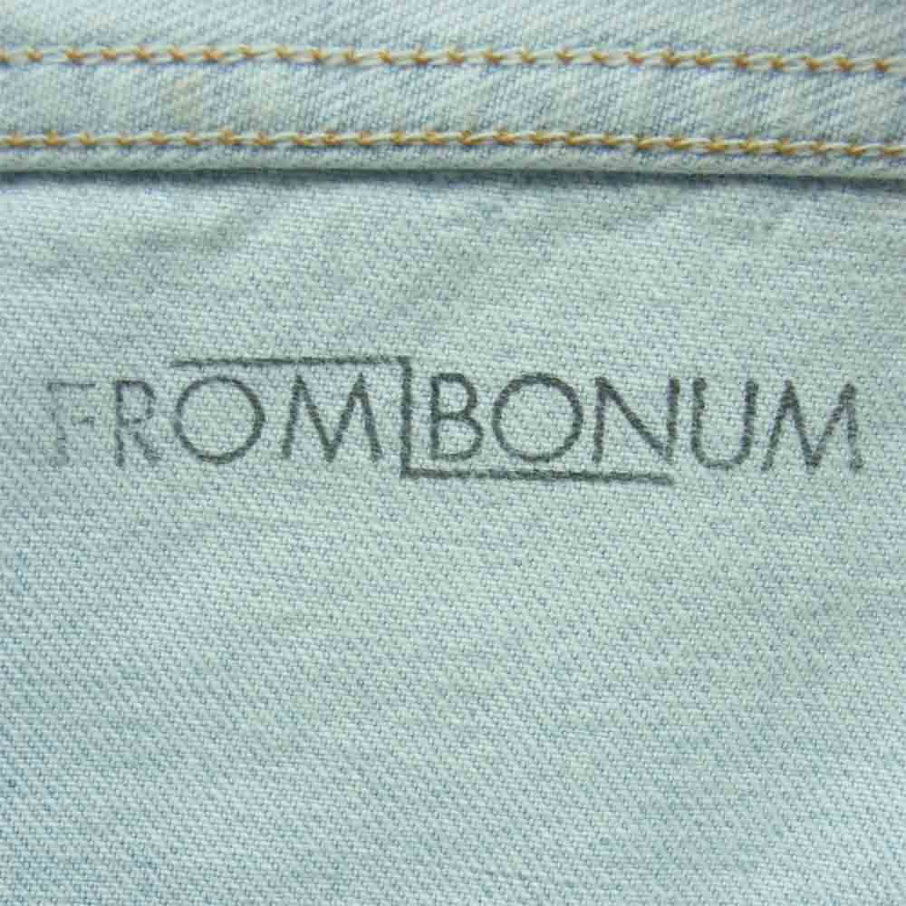 ボナム 15-030-092-1001-3-0 カット ダメージ クラッシュ デニム パンツ インディゴブルー系 32【中古】