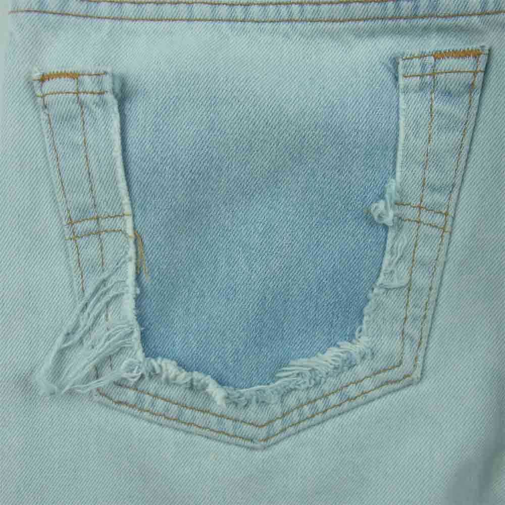 ボナム 15-030-092-1001-3-0 カット ダメージ クラッシュ デニム パンツ インディゴブルー系 32【中古】