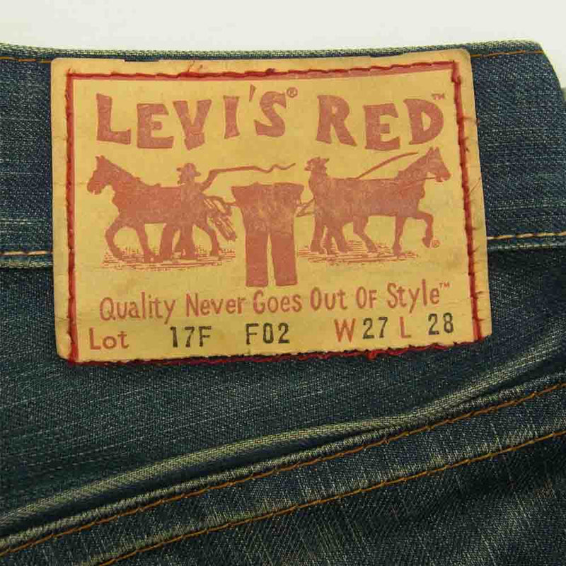 Levi's リーバイス WPL-423 RED レッド 17F F02 デニム パンツ インディゴブルー系 27【中古】