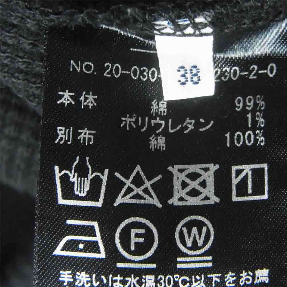 IENA SLOBE イエナ スローブ 20SS 20-030-912-3230-2-0 ベアワッフル サロペット オールインワン 日本製 ブラック系 38【中古】