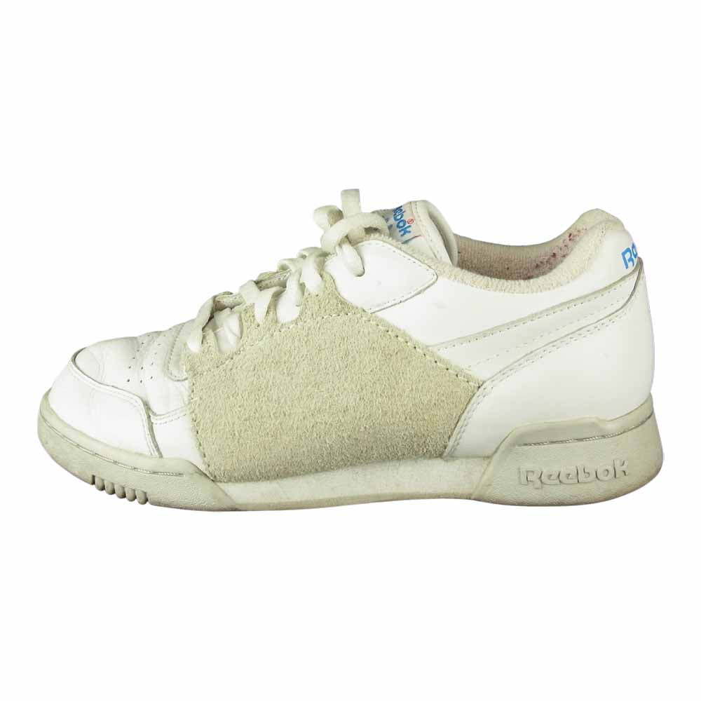 Reebok リーボック NEPENTHES NY WORKOUT PLUS ネペンテス ワークアウトプラス ローカット スニーカー ホワイト系 25cm【中古】