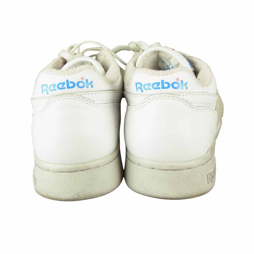 Reebok リーボック NEPENTHES NY WORKOUT PLUS ネペンテス ワークアウトプラス ローカット スニーカー ホワイト系 25cm【中古】