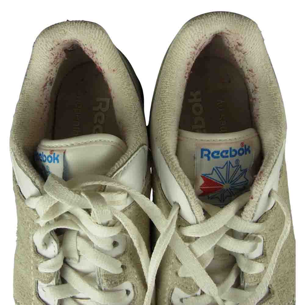 Reebok リーボック NEPENTHES NY WORKOUT PLUS ネペンテス ワークアウトプラス ローカット スニーカー ホワイト系 25cm【中古】