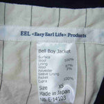 EEL イール Bell boy Jacket ベルボーイ ジャケット ブラック系 XS【中古】