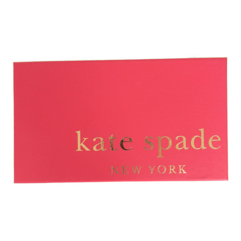 Kate Spade ケイトスペード cobble hill コブルヒル フラップ ウォレット 財布  ライトブルー系【中古】