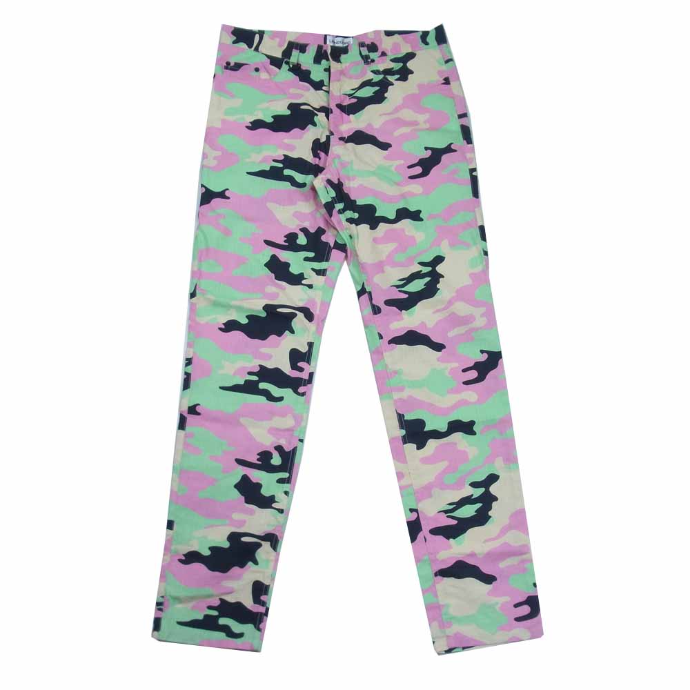 ランドロード ニューヨーク カモフラ柄 リップストップ パンツ マルチカラー系 M【中古】