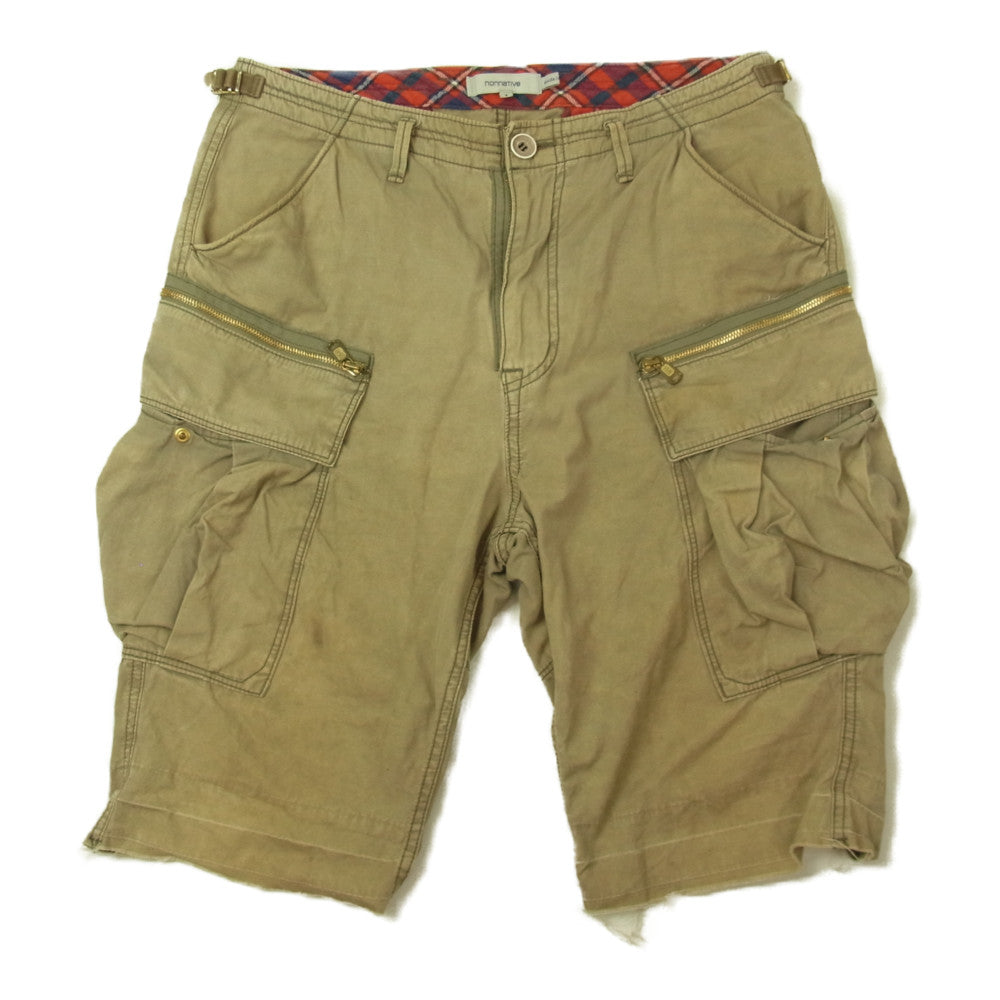 nonnative ノンネイティブ 11SS NN-P1923 Trooper 8P Shorts トルーパー カットオフ カーゴショーツ カーキ系 1【中古】