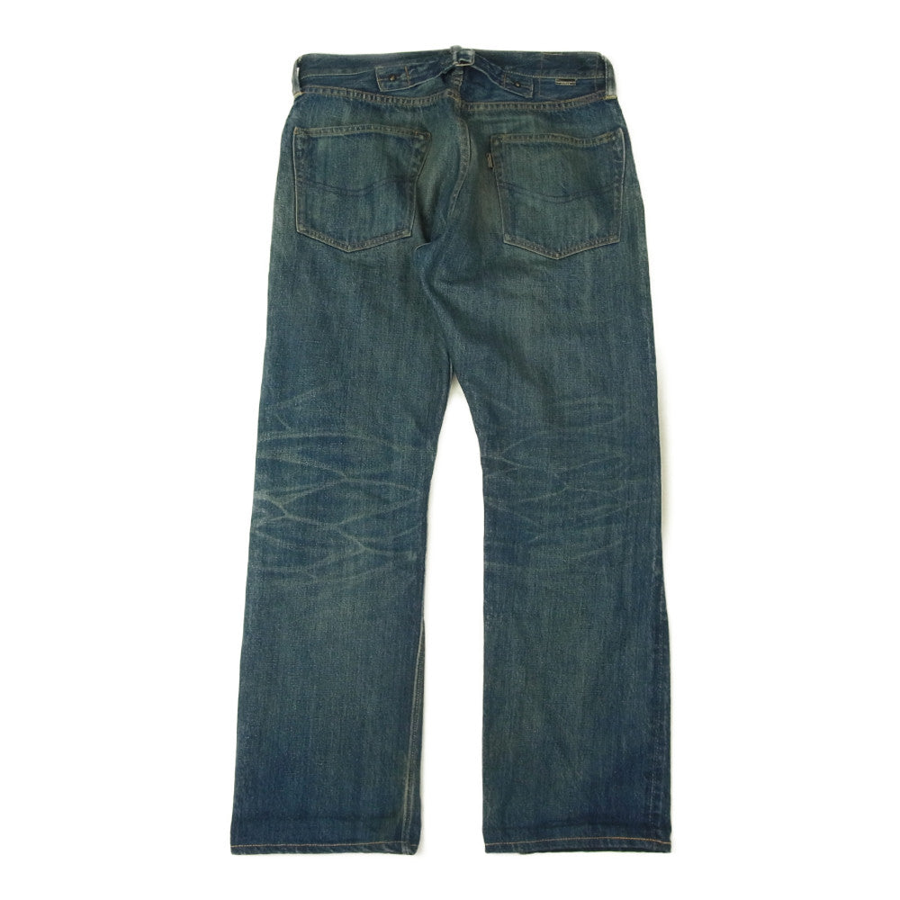 CANTON キャントン 1963-104 OVERALLS Denim Pants 1963-104 ONEWASH インディゴブルー系 30【中古】