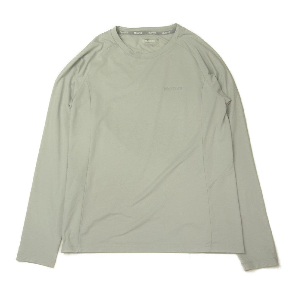 MARMOT マーモット TOWRJB40 W's Ascent L/S Tee ウィメンズ アセント ロング スリーブ Tシャツ グレー系 L【中古】