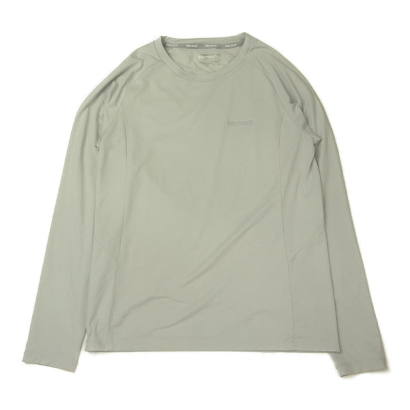 MARMOT マーモット TOWRJB40 W's Ascent L/S Tee ウィメンズ アセント ロング スリーブ Tシャツ グレー系 L【中古】